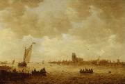View of Dordrecht, Jan josephsz van goyen